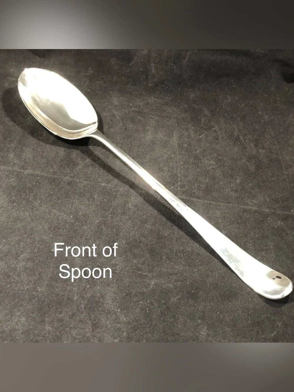 Stainless Serving Spoon in Silver Finish